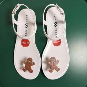 Katy Perry Women's Iconic Geli Toe Post Flat Sandals (Size 7, NWT)